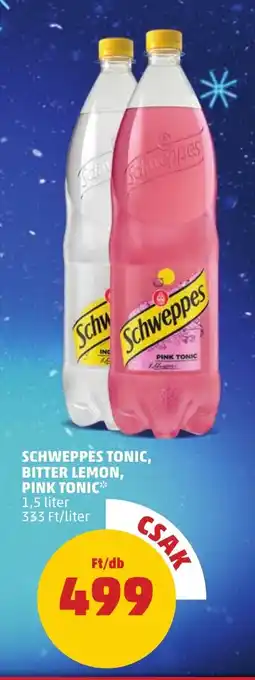 PENNY SCHWEPPES TONIC stb. 1,5 l ajánlat