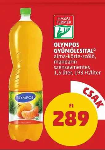 PENNY OLYMPOS GYÜMÖLCSITAL 1,5 l ajánlat