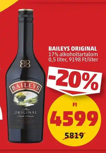 PENNY BAILEYS ORIGINAL 0,5 l ajánlat