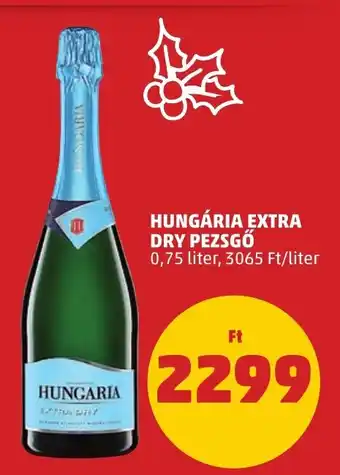 PENNY HUNGÁRIA EXTRA DRY PEZSGŐ 0,75 l ajánlat