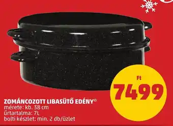 PENNY ZOMÁNCOZOTT LIBASÜTŐ EDÉNY 1 db ajánlat