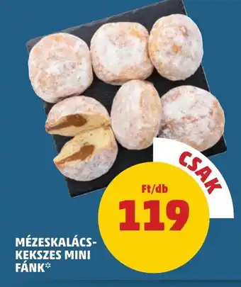 PENNY MÉZESKALÁCS-KEKSZES MINI FÁNK 1 db ajánlat