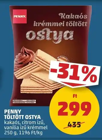 PENNY PENNY TÖLTÖTT OSTYA 250 g ajánlat
