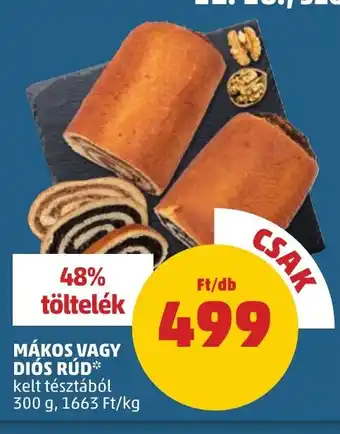 PENNY MÁKOS VAGY DIÓS RÚD 300 g ajánlat