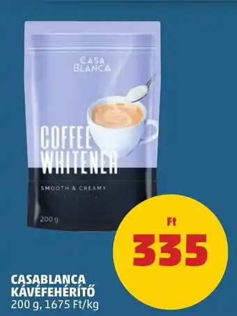 PENNY CASABLANCA KÁVÉFEHÉRÍTŐ 200 g ajánlat