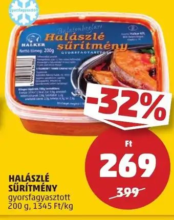 PENNY HALÁSZLÉ SŰRÍTMÉNY 200 g ajánlat