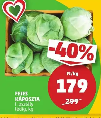 PENNY FEJES KÁPOSZTA 1 kg ajánlat