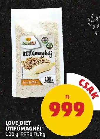 LOVE DIET ÚTIFŰMAGHÉJ 100 g