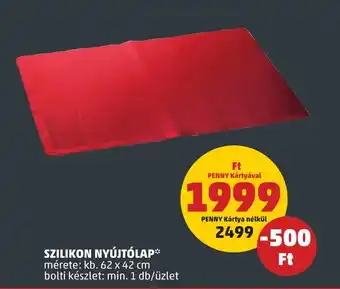 PENNY SZILIKON NYÚJTÓLAP 1 db ajánlat