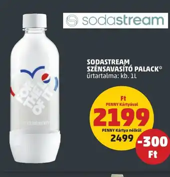 PENNY SODASTREAM SZÉNSAVASÍTÓ PALACK 1 db ajánlat