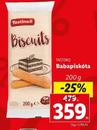 Lidl TASTINO Babapiskóta 200 g ajánlat