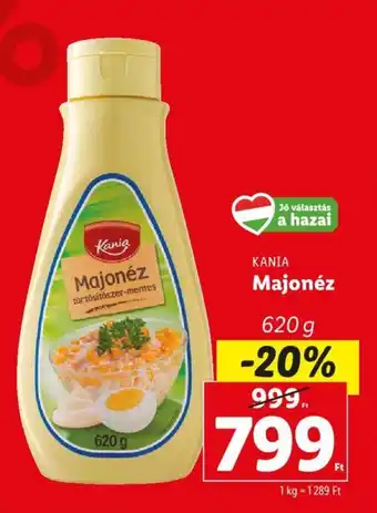 Lidl KANIA Majonéz 620 g ajánlat
