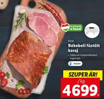 Lidl PICK Békebeli füstölt karaj 1 kg ajánlat