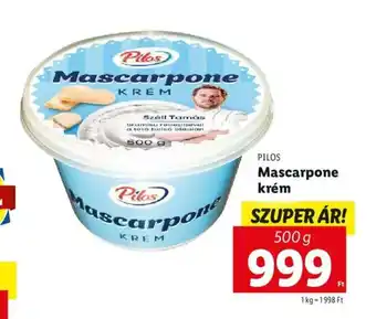 Lidl PILOS Mascarpone krém 500 g ajánlat