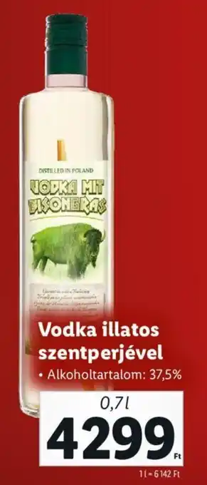 Lidl Vodka illatos szentperjével 0,7 l ajánlat