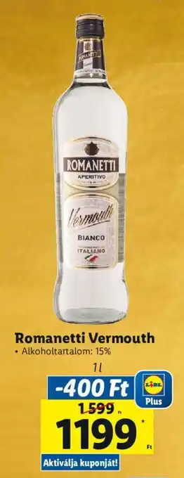 Romanetti Vermouth 1 l
