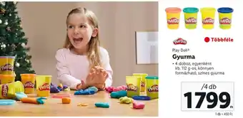 Play-Doh Gyurma 4 db