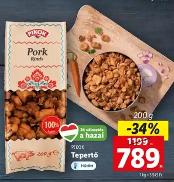 Lidl PIKOK Tepertő 200 g ajánlat