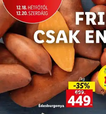 Édesburgonya 1 kg