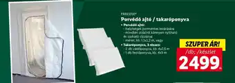 Lidl PARKSIDE Porvédő ajtó takaróponyva ajánlat
