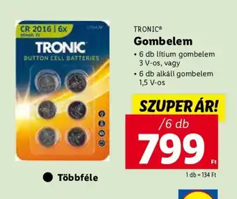 Lidl TRONIC Gombelem ajánlat