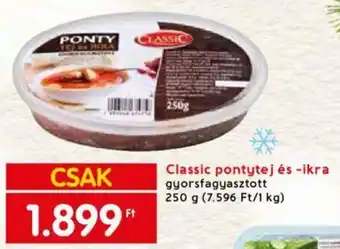 Spar Classic pontytej és ikra 250 g ajánlat