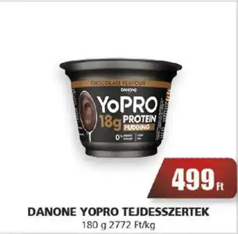 CBA DANONE YOPRO TEJDESSZERTEK 180g ajánlat