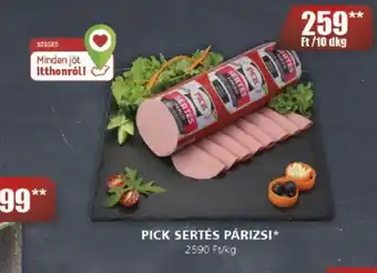 CBA PICK SERTÉS PÁRIZSI 10dkg ajánlat