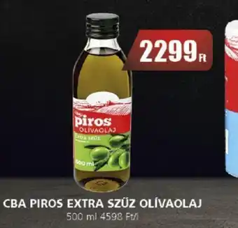 CBA CBA PIROS EXTRA SZŰZ OLÍVAOLAJ 500 ml ajánlat