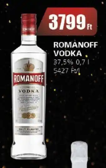 CBA ROMANOFF VODKA 0,7 l ajánlat