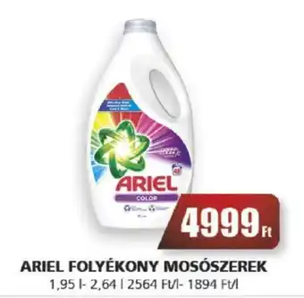 ARIEL FOLYÉKONY MOSÓSZEREK 1,95 - 2,64 l