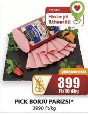 Príma PICK BORJÚ PÁRIZSI 10 dkg ajánlat