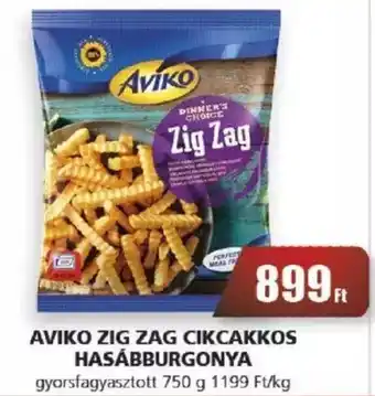 AVIKO ZIG ZAG CIKCAKKOS HASÁBBURGONYA 750 g