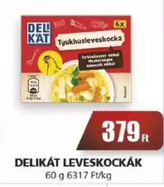 DELIKÁT LEVESKOCKÁK 60 g