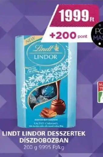 Príma LINDT LINDOR DESSZERTEK DÍSZDOBOZBAN 200 g ajánlat