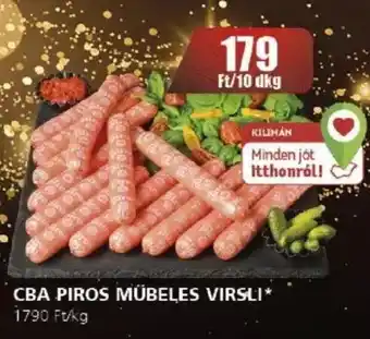 Príma CBA PIROS MÜBELES VIRSLI 10 dkg ajánlat