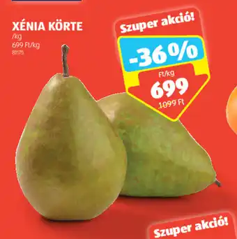 ALDI XÉNIA KÖRTE 1 kg ajánlat