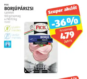 ALDI PICK BORJÚPÁRIZSI 100 g ajánlat