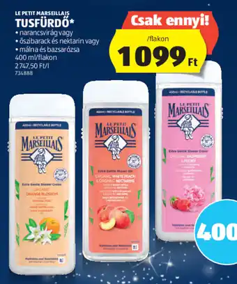 LE PETIT MARSEILLAIS TUSFÜRDŐ 400 ml