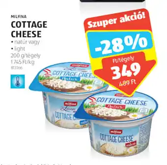 ALDI MILFINA COTTAGE CHEESE 200 g ajánlat