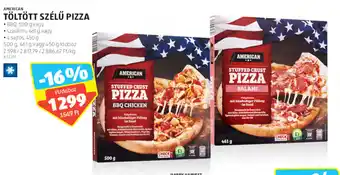 ALDI AMERICAN TÖLTÖTT SZÉLŰ PIZZA 500 - 450 g ajánlat