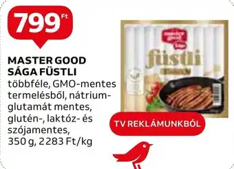 Auchan MASTER GOOD SÁGA FÜSTLI 350g ajánlat