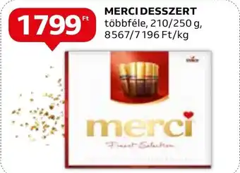 Auchan MERCI DESSZERT 210/250g ajánlat