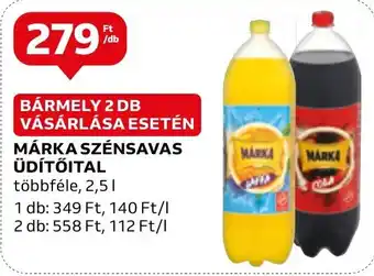 Auchan MÁRKA SZÉNSAVAS ÜDÍTŐITAL 2,5l ajánlat