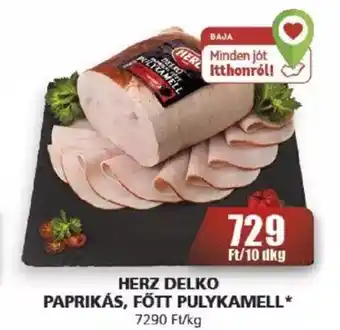 HERZ DELKO PAPRIKÁS, FÖTT PULYKAMELL 10dkg