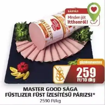 Príma MASTER GOOD SÁGA FÜSTLIZER FÜST ÍZESÍTÉSŰ PÁRIZSI 10dkg ajánlat