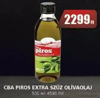 Príma CBA PIROS EXTRA SZŰZ OLÍVAOLAJ 500ml ajánlat