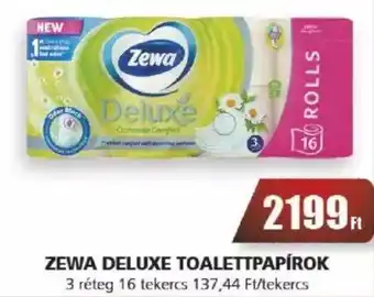 ZEWA DELUXE TOALETTPAPÍROK