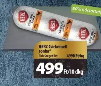 Coop HERZ Csirkemell sonka 10dkg ajánlat