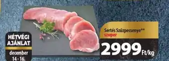 Coop Sertés Szűzpecsenye 1kg ajánlat